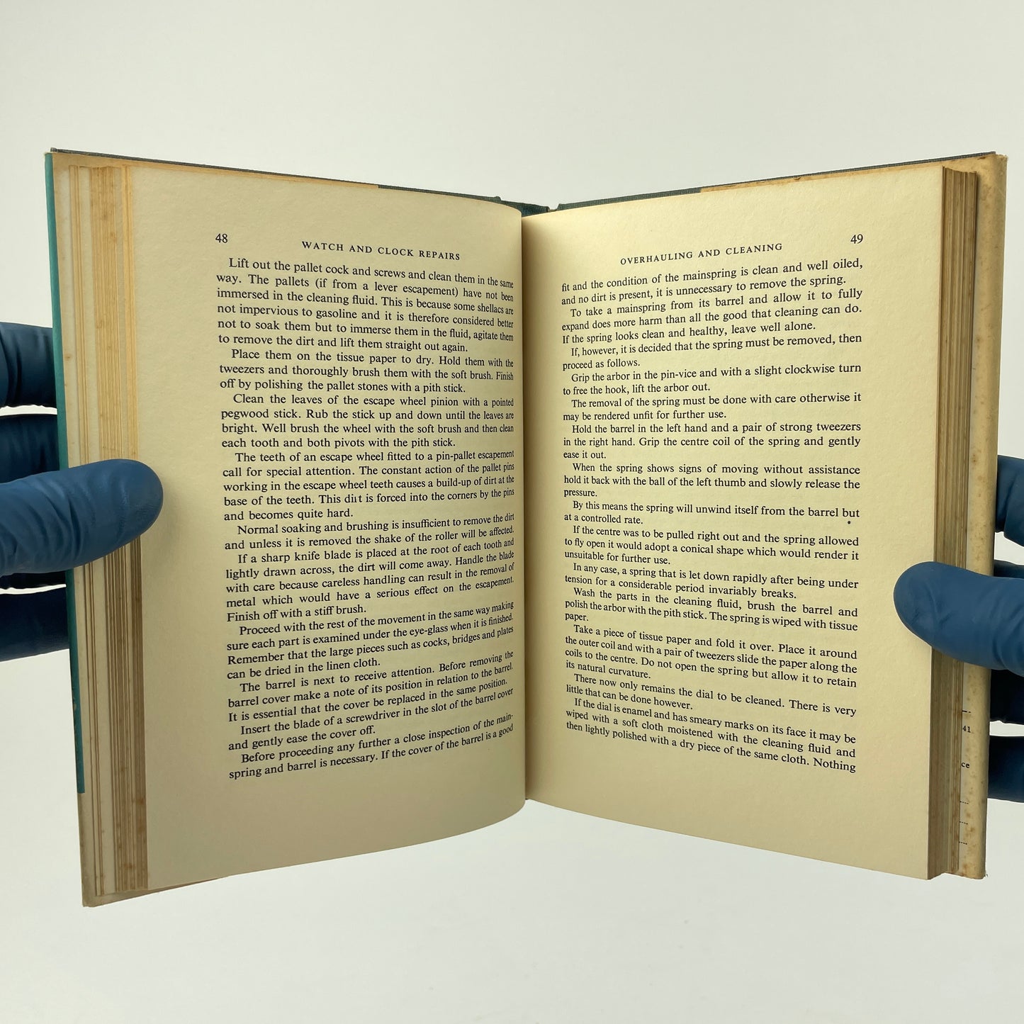 Apr Lot 65- Handbook of Watch and Clock Repairs