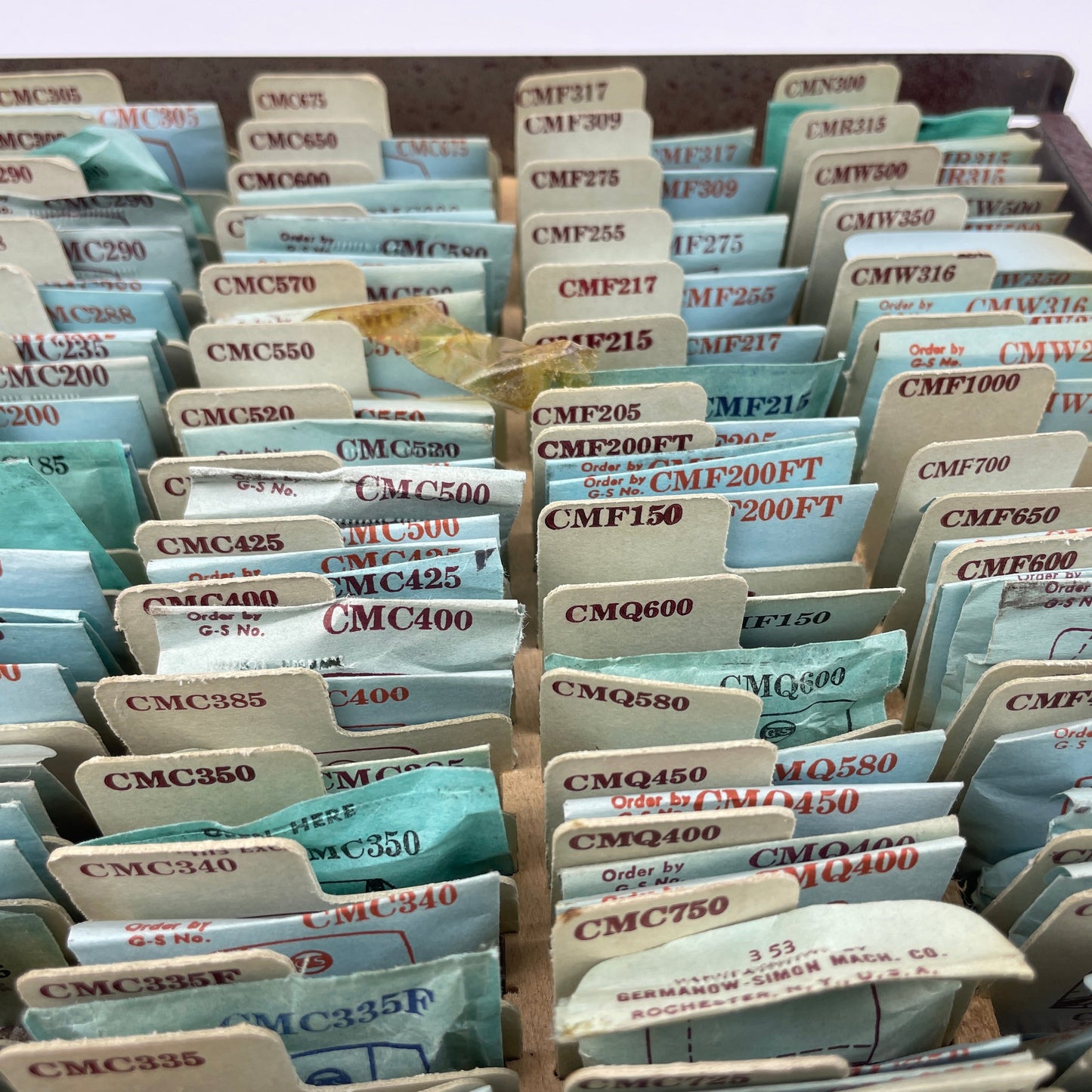 Apr Lot 73- NOS G-S Fancy MS MC MQ MF MW MR MN Wristwatch Crystal Tray