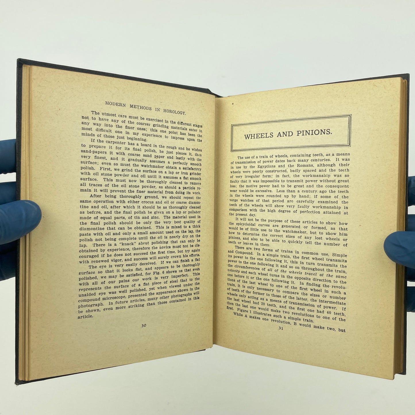 Lot 29- Modern Methods In Horology