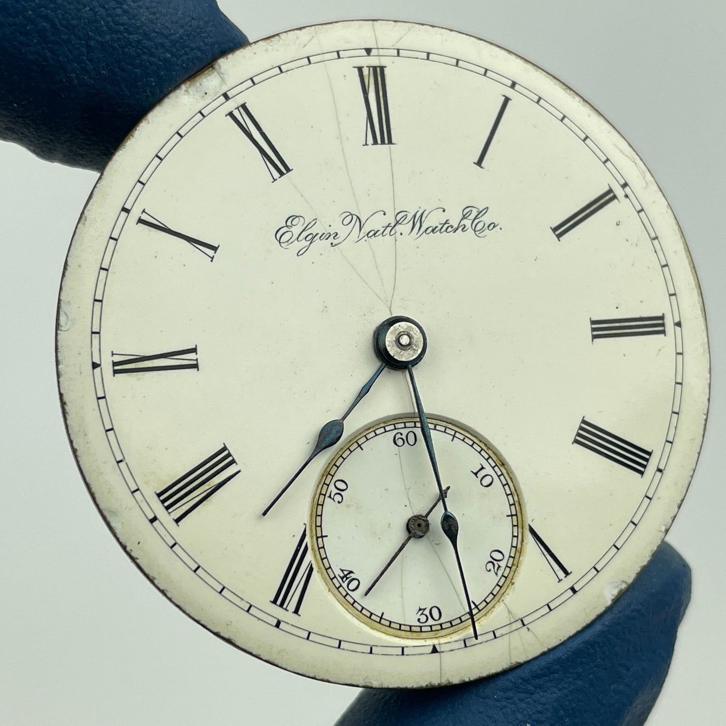 Lot 78- Elgin 18 Size Nickel Open Face Movement