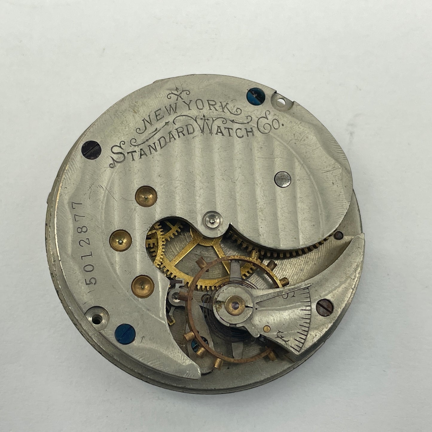 Lot 82- Elgin, Hampden & N. Y. Standard Pocket Watch Movements