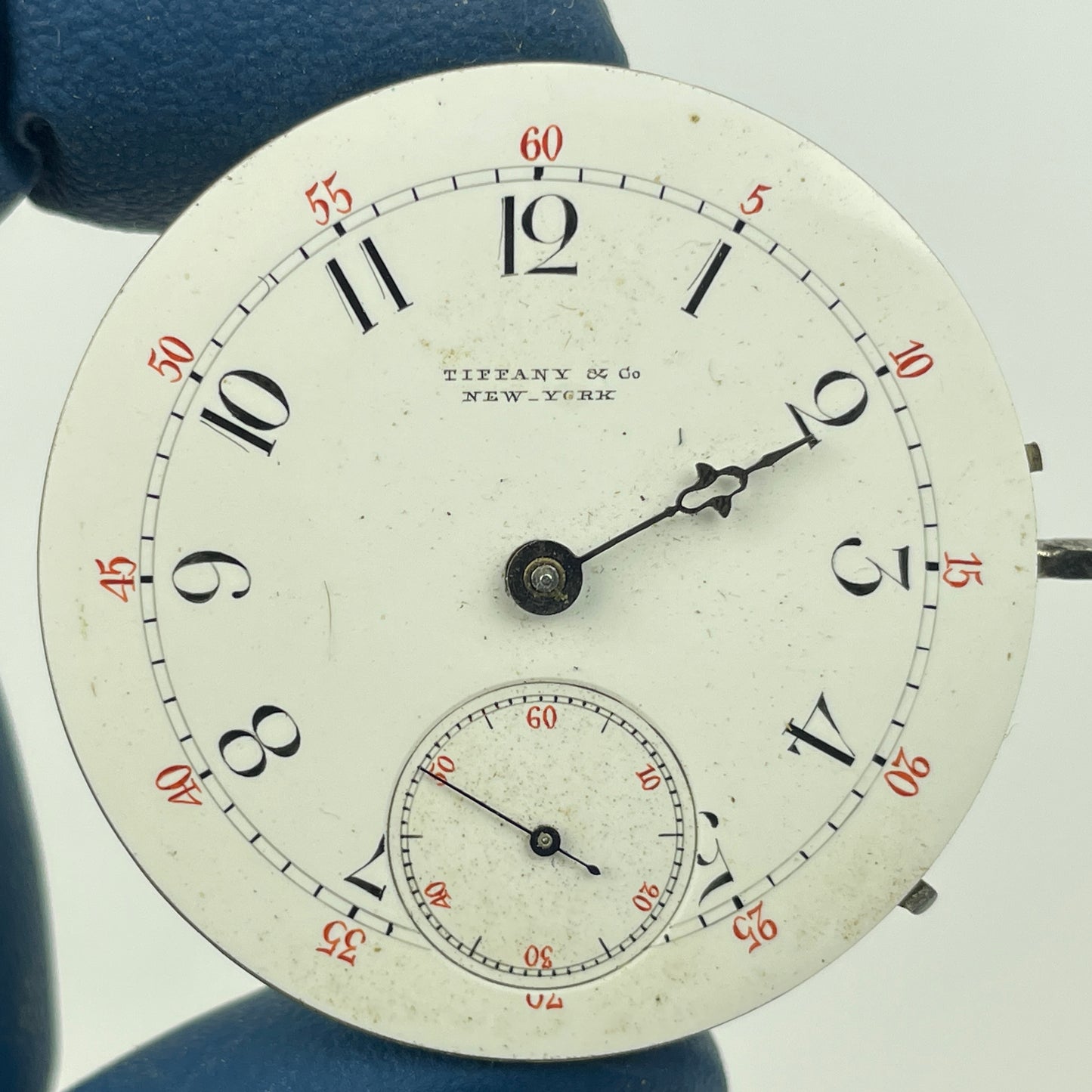 Lot 30- Tiffany & Co. New York 40.5 MM Hunting Pocket Watch Movement
