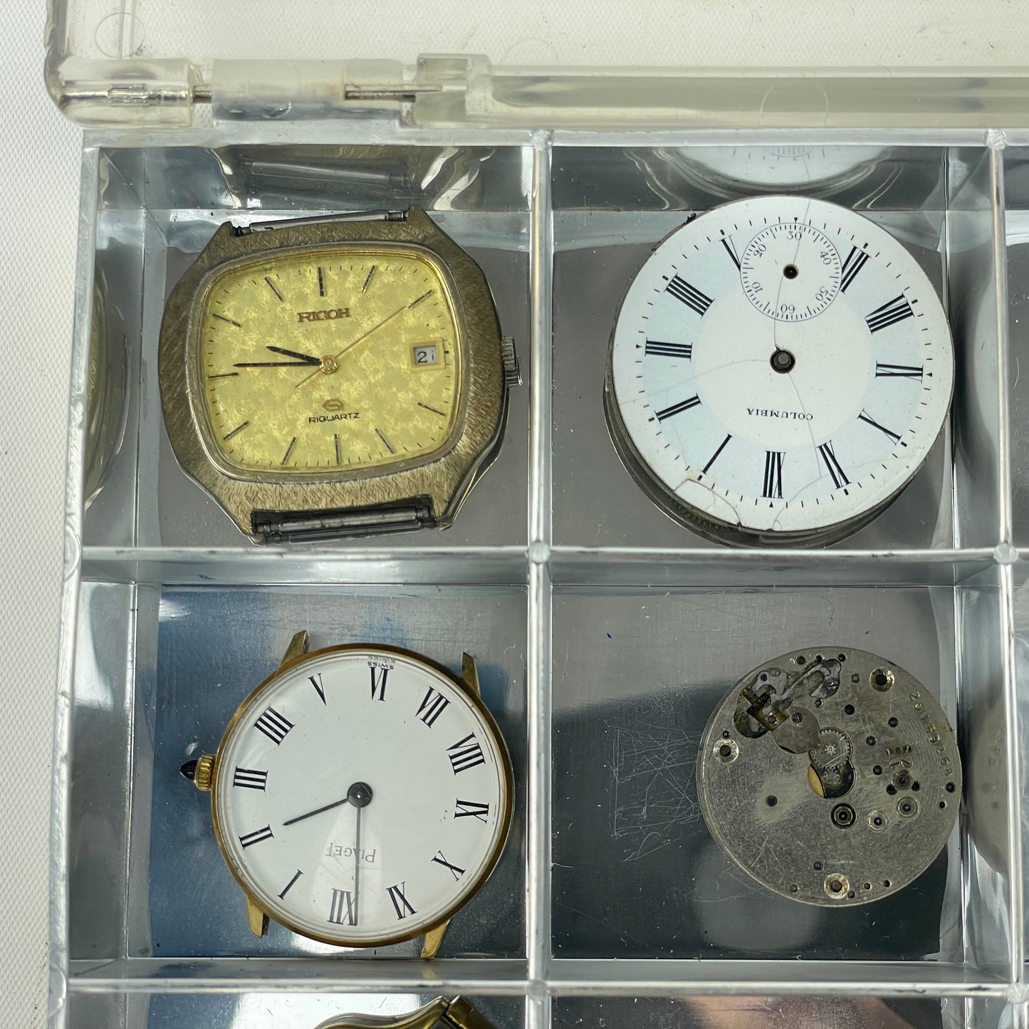 Lot 102- Swiss Assortment of Wristwatch Movements