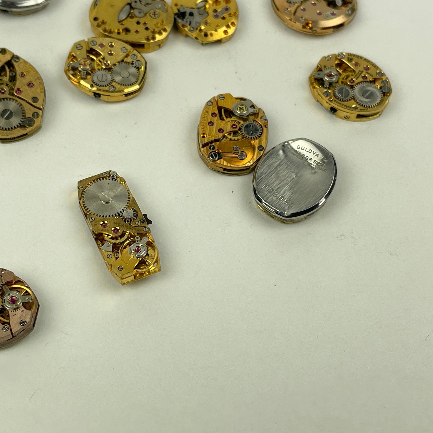 Lot 99- Swiss & American Frosted Vintage Ladies Wristwatch Movements