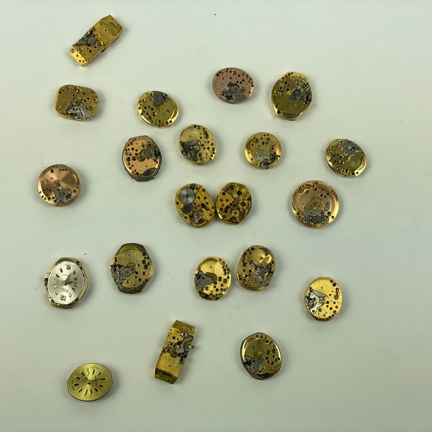 Lot 99- Swiss & American Frosted Vintage Ladies Wristwatch Movements