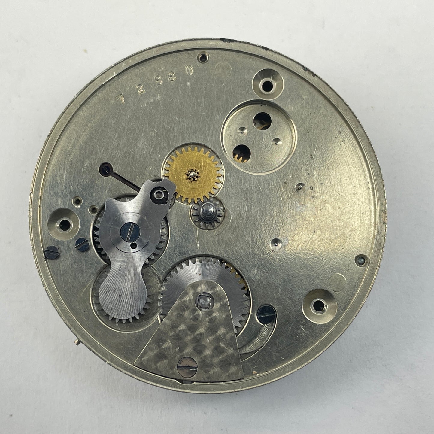 Lot 117- Waltham 18 Size Gilt & Nickel Pocket Watch Movements