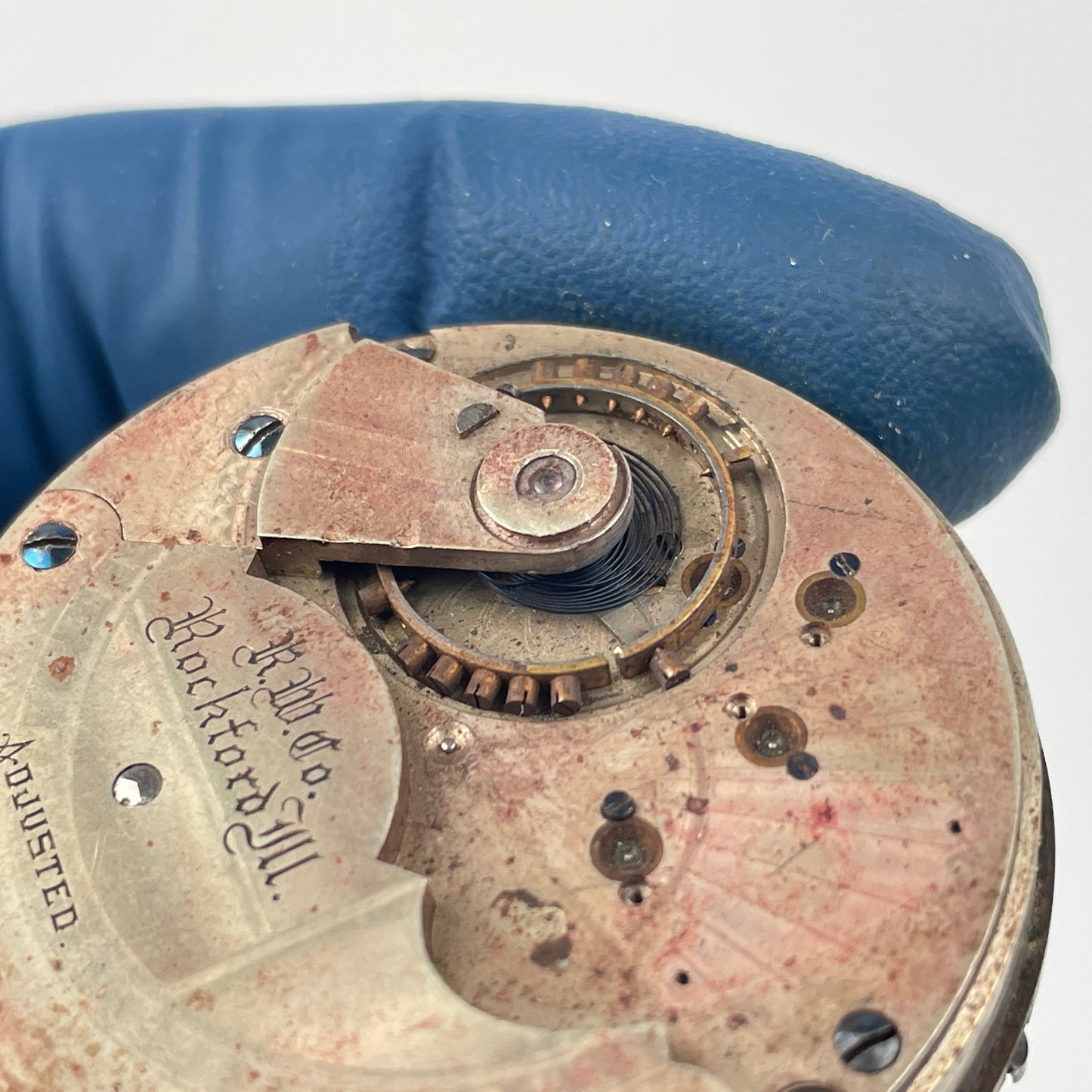 Lot 120- Rockford 18 Size Pocket Watch Movements