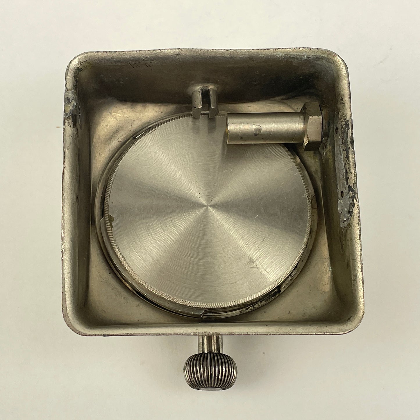 Lot 6 - Waltham Watch Co. 8-Day Car Clock