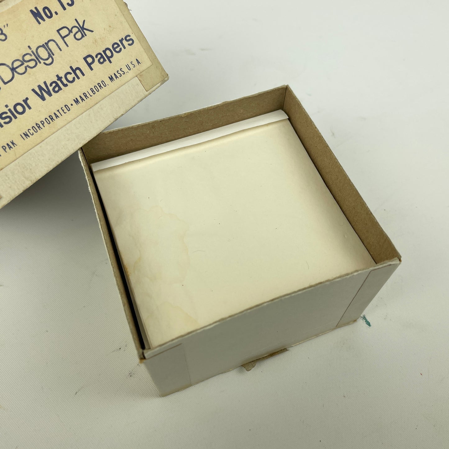 Lot 27 - Watch Paper, 2 Boxes