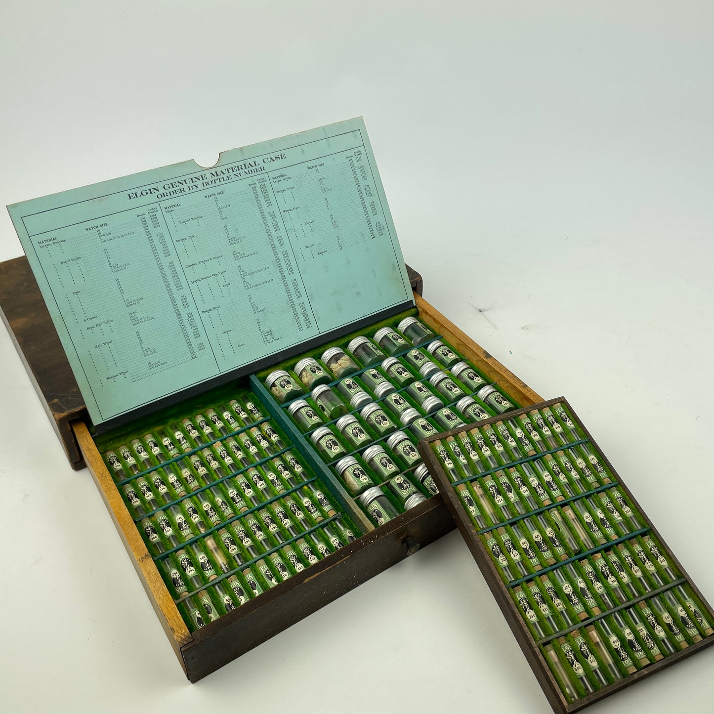 Lot 7 - Vintage NOS Elgin Factory Parts Cabinet