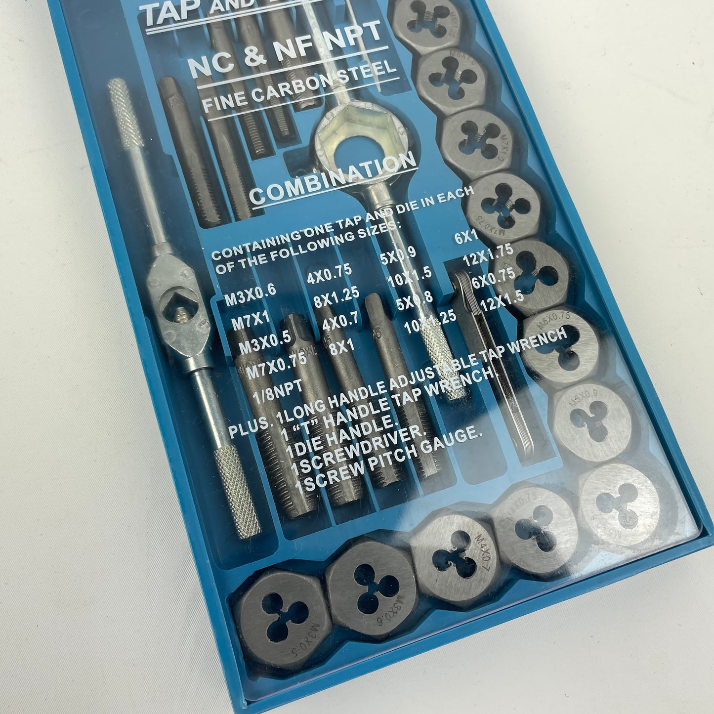 Lot 39 - Hiltex Metric Tap & Die Set 40 Piece