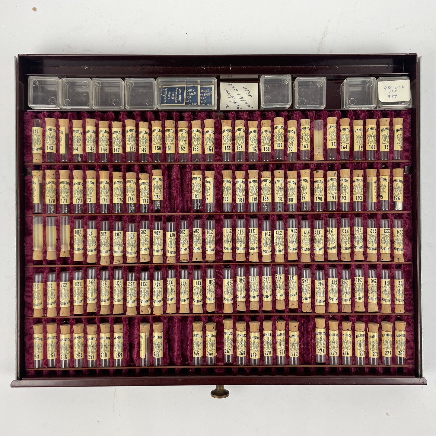 Lot 18 - Genuine Hamilton Case Material Drawer