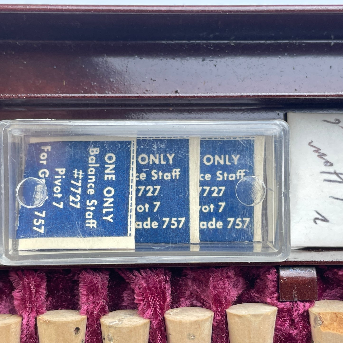 Lot 18 - Genuine Hamilton Case Material Drawer