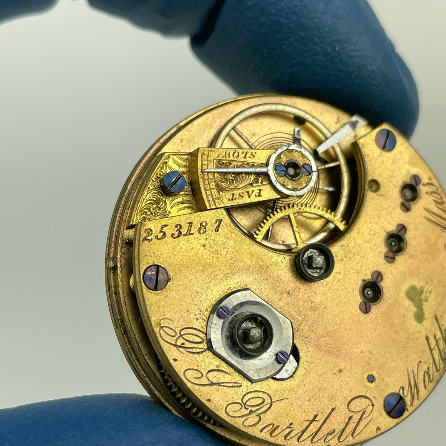 Lot 9- Waltham P.S. Bartlett | 10S | 11J | Pocket Watch Movement