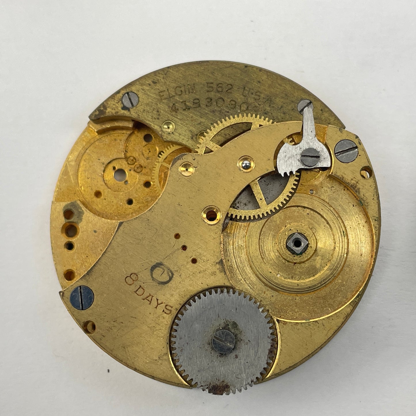 Lot 64- Elgin & Waltham 8-Day Movements