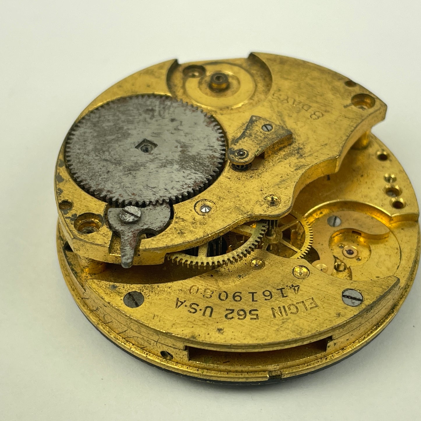 Lot 4- Elgin 562 8-Day Military Movements