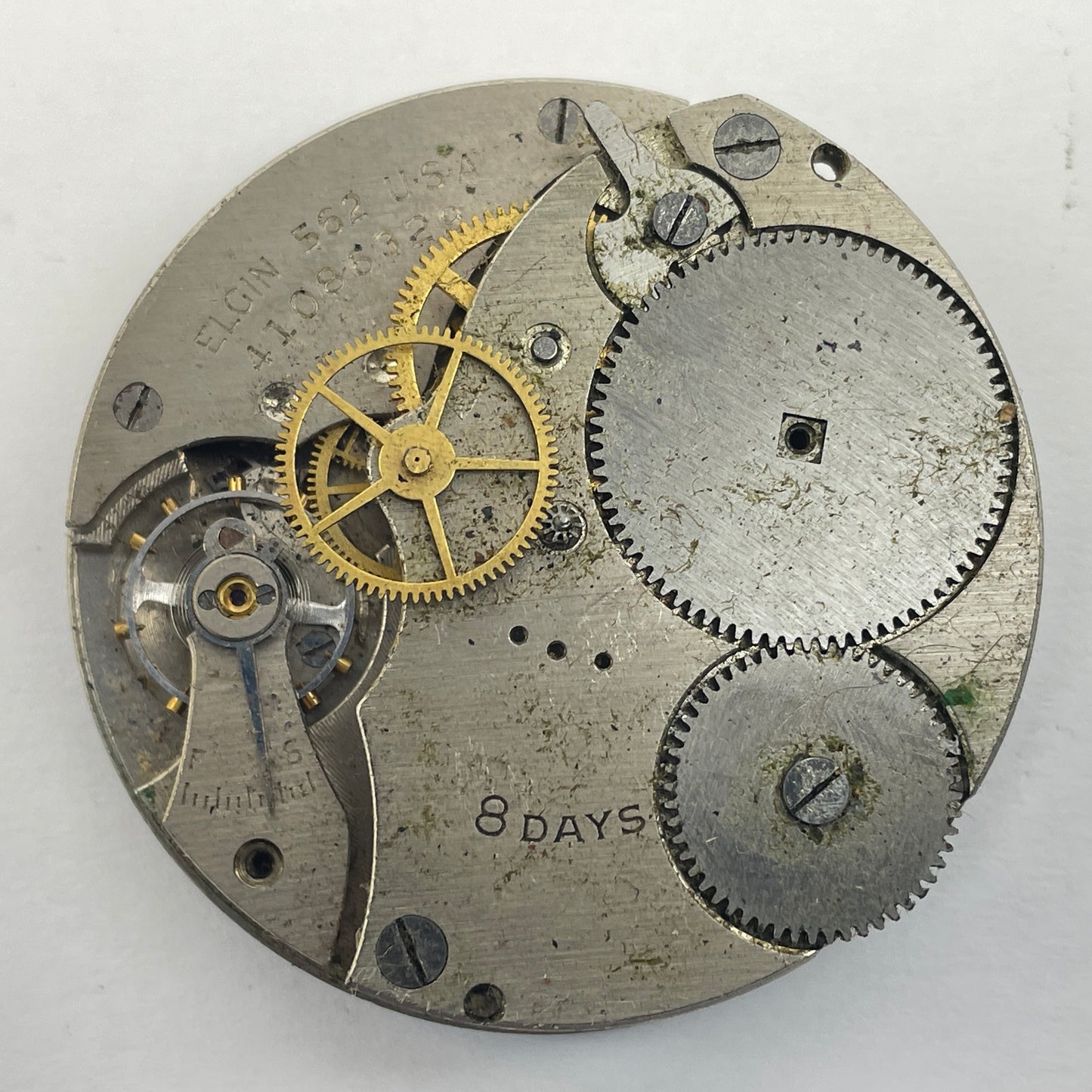 Lot 4- Elgin 562 8-Day Military Movements