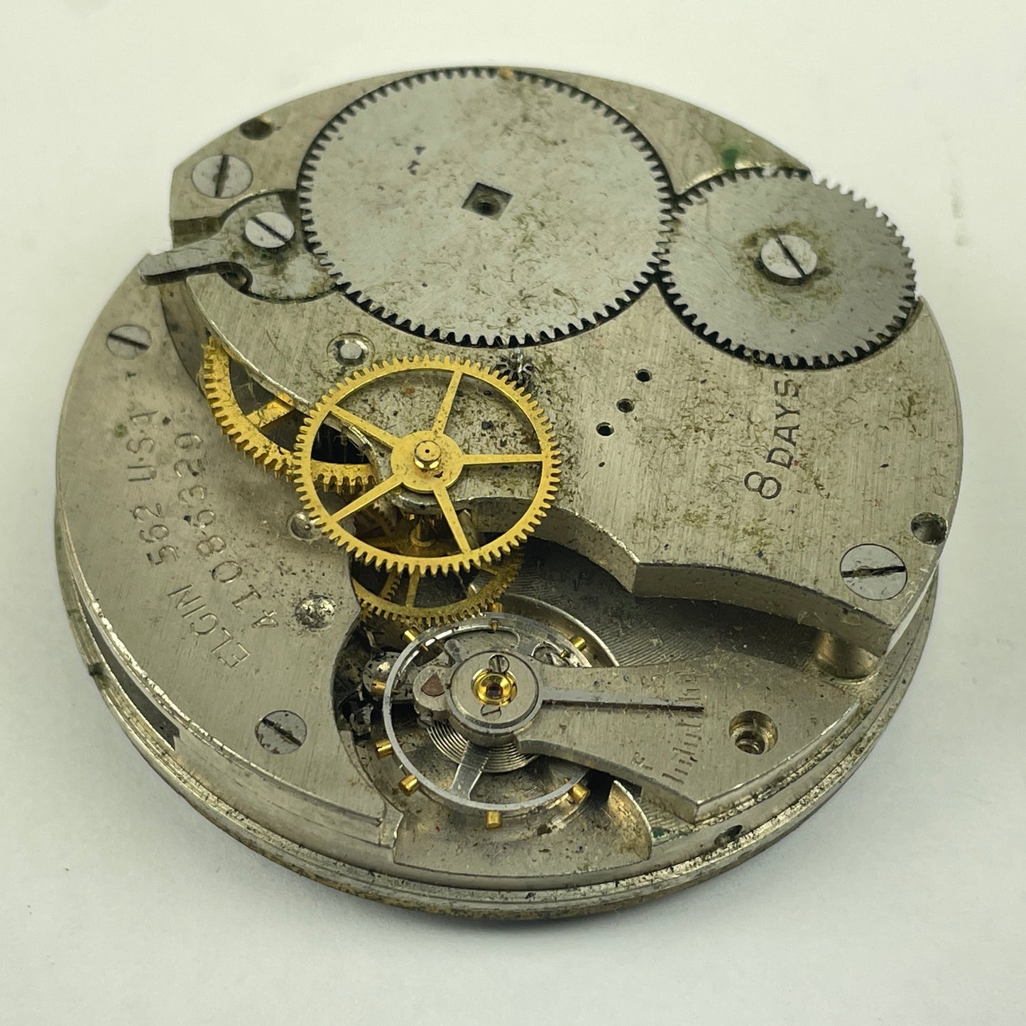 Lot 4- Elgin 562 8-Day Military Movements