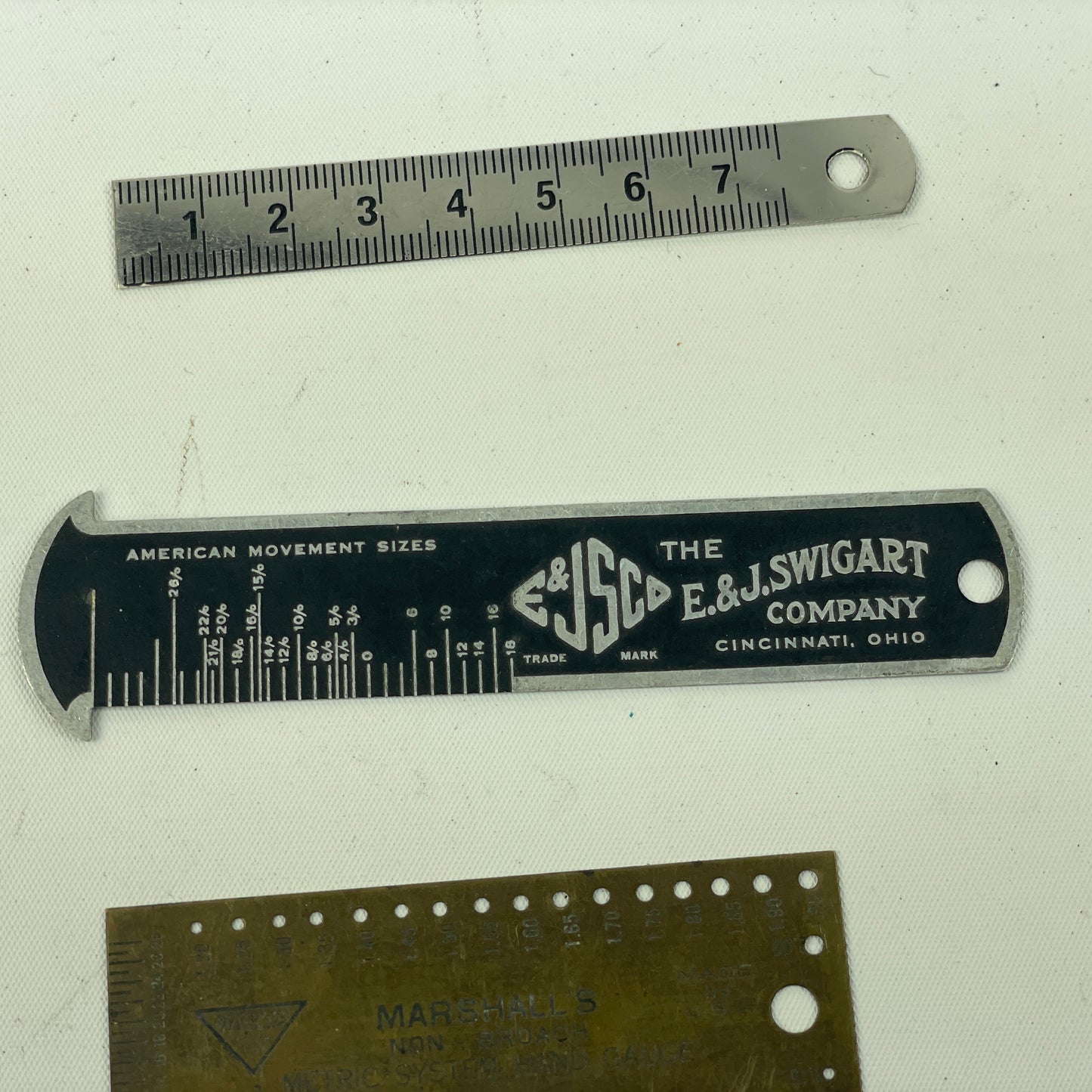 Lot 66- Vintage Watchmakers Gauge Set