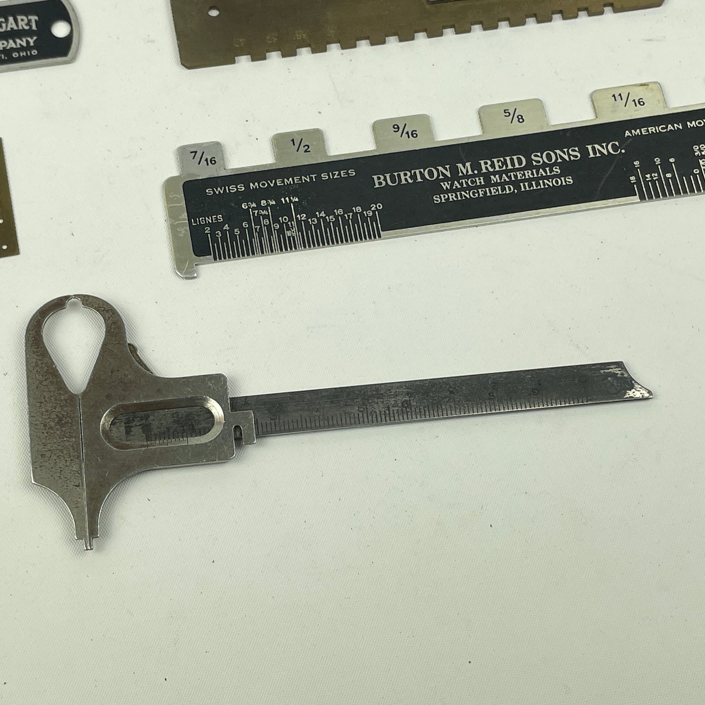 Lot 66- Vintage Watchmakers Gauge Set