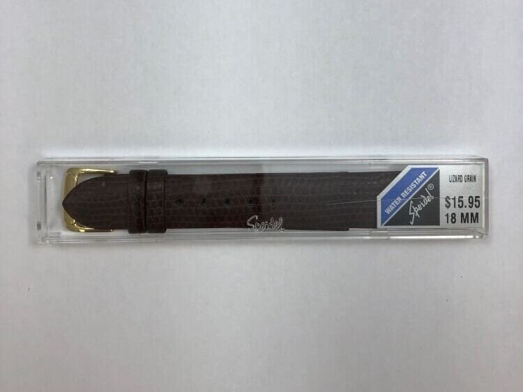 NOS Speidel Men's Lizard Grain Wristwatch Band