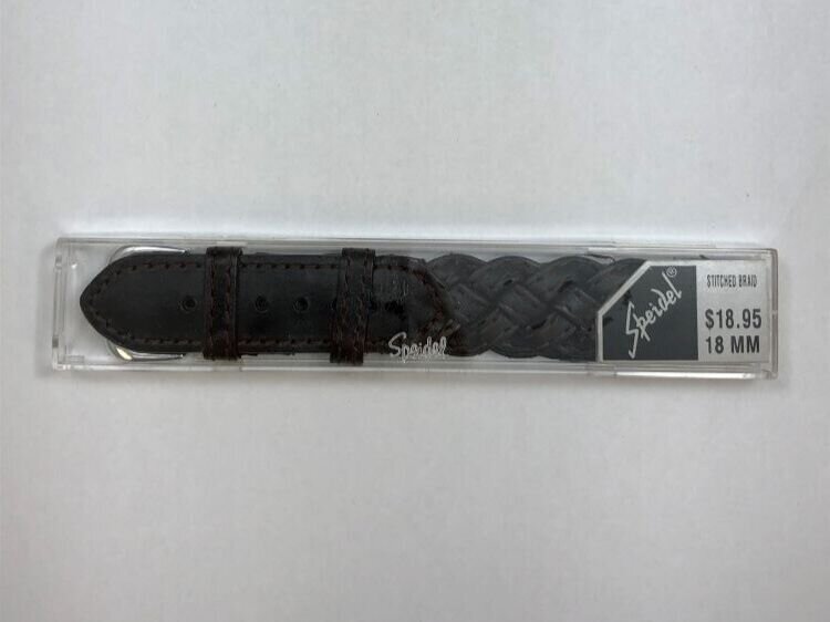 NOS Speidel Men's Stitched Braid Wristwatch Band