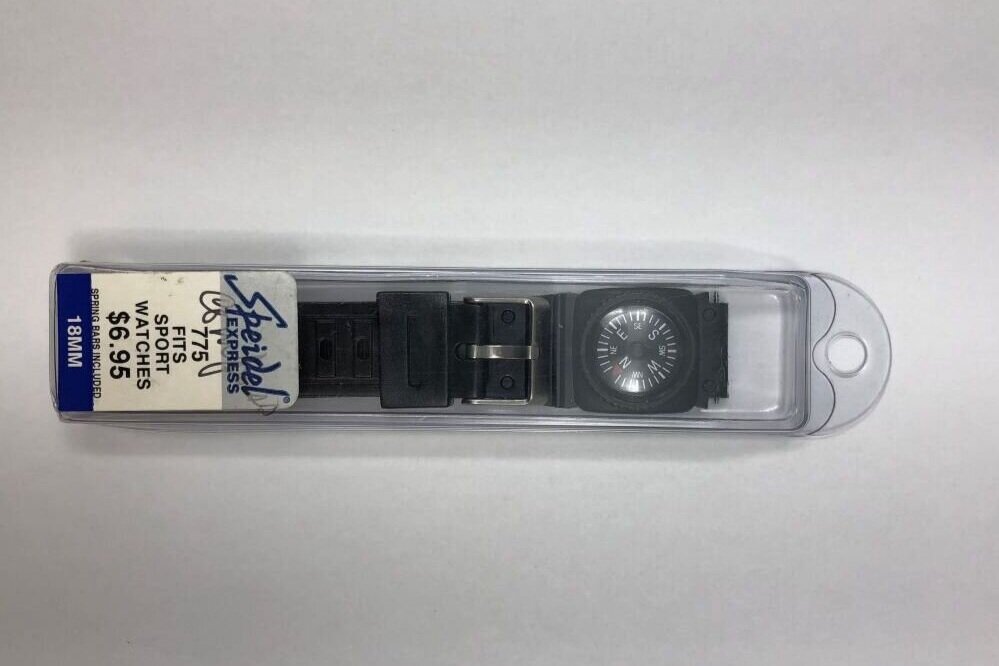 NOS Speidel Wristwatch Band with Compass