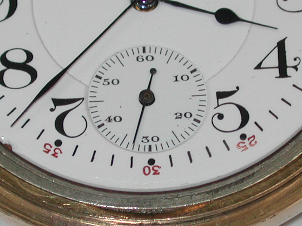 Hampden 16 Size 23 Jewel Grade 104 Railroad Open Face Pocket Watch