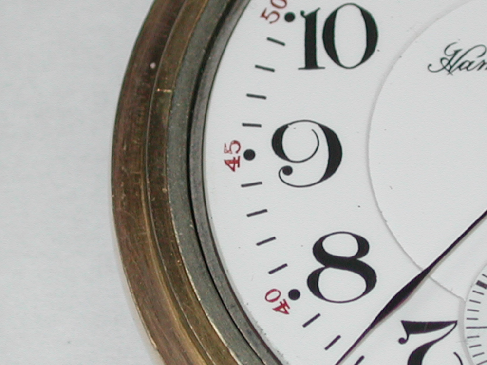 Hampden 16 Size 23 Jewel Grade 104 Railroad Open Face Pocket Watch