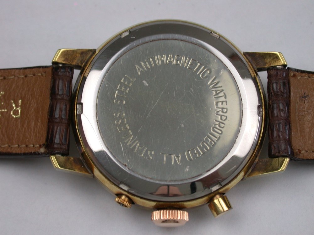Swiss Wakmann “Venus 188” Man’s 14 Ligne Chronograph Wristwatch