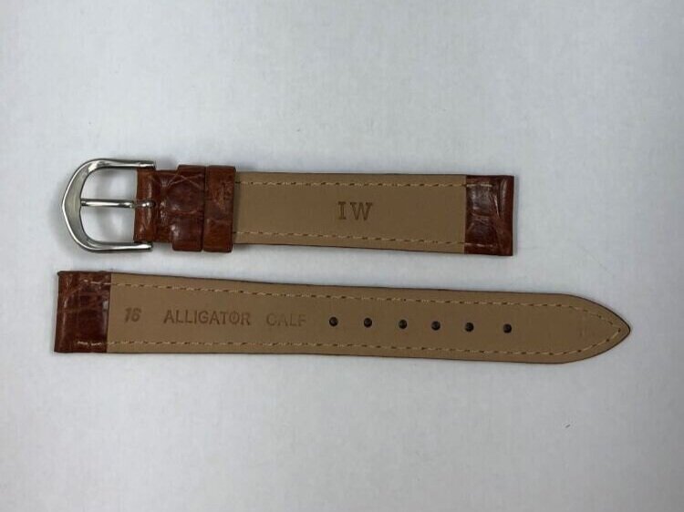 NOS IW Men's Alligator Wristwatch Band