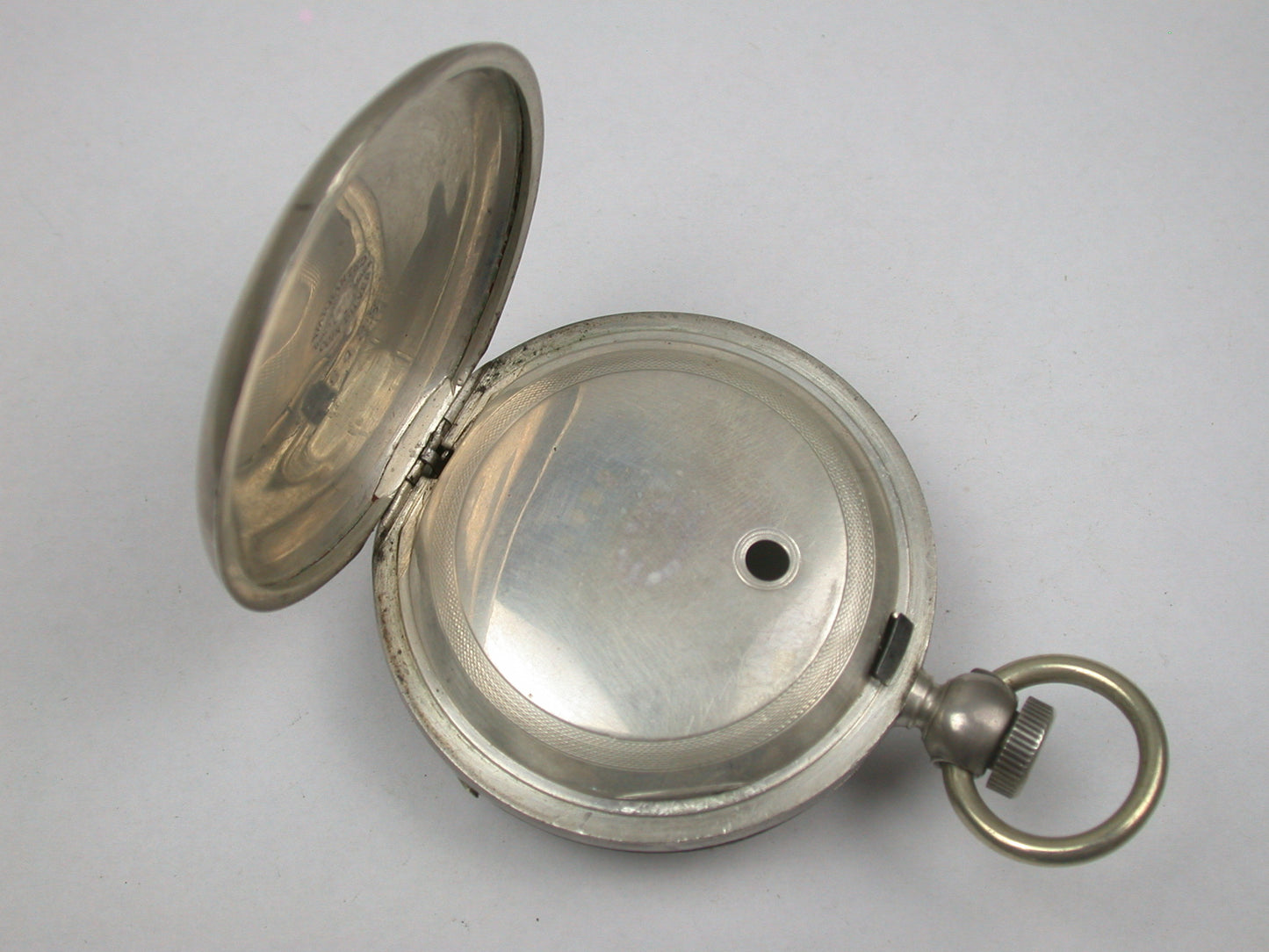 American 18 Size 4 Ounce Coin Silver Pocket Watch Case