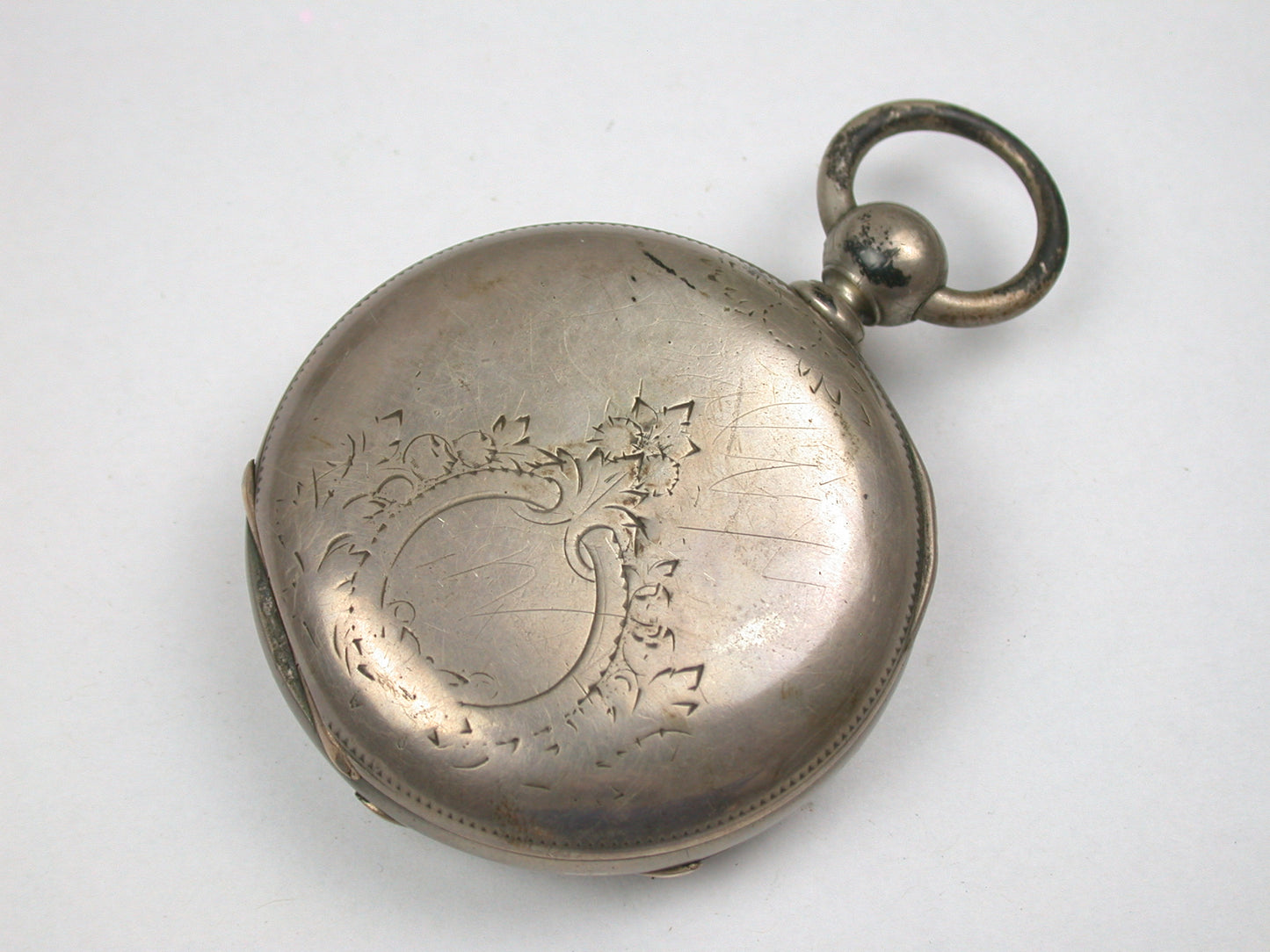 American 4 Ounce Open Face Dueber “COIN SILVER” Pocket Watch Case