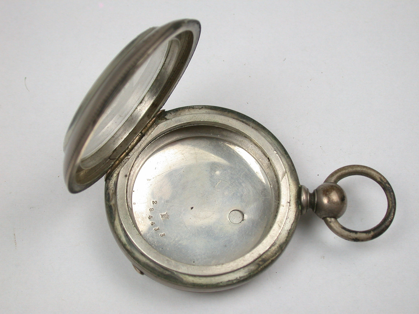 American 4 Ounce Open Face Dueber “COIN SILVER” Pocket Watch Case