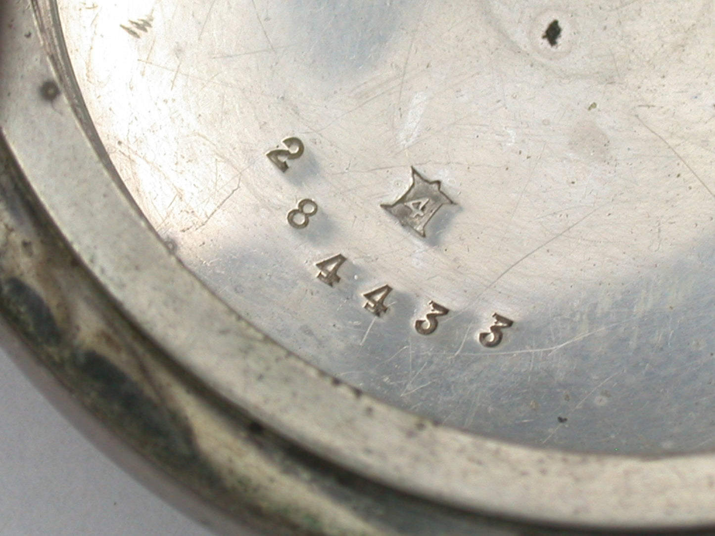 American 4 Ounce Open Face Dueber “COIN SILVER” Pocket Watch Case