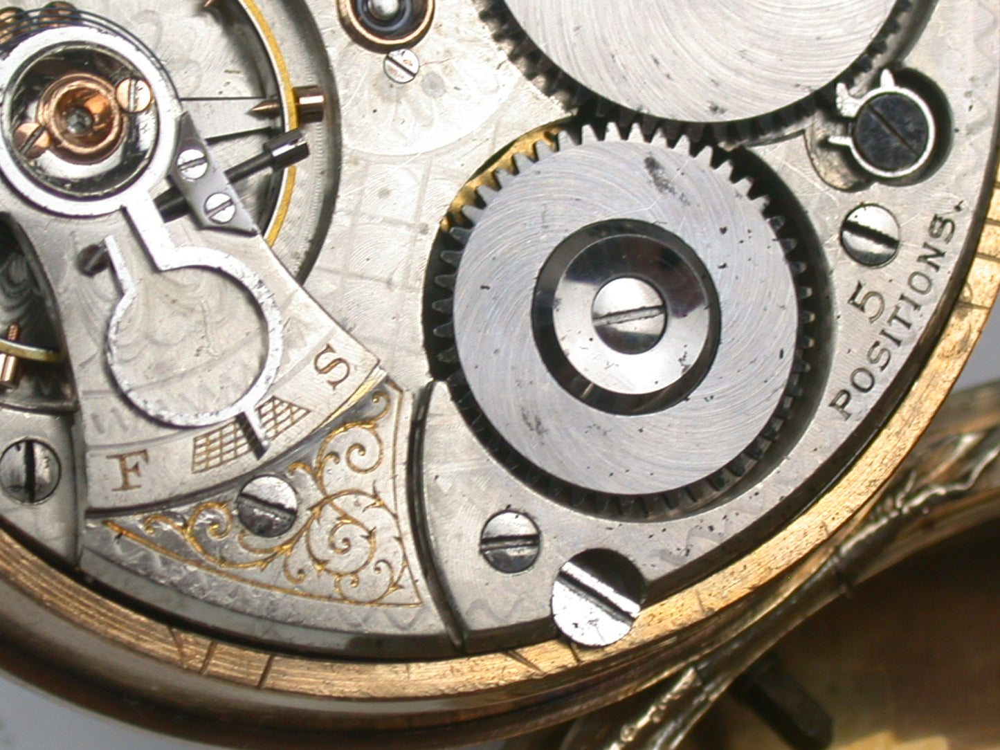 Waltham 18 Size Model 1892 Open Face 23 Jewel Vanguard with 24 Hour Canadian Railroad Dial