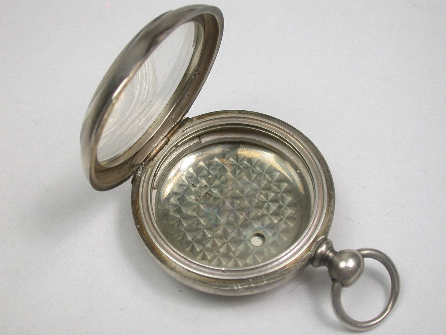 Waltham Factory 4 Ounce Coin Silver Hinged Pocket Watch Case
