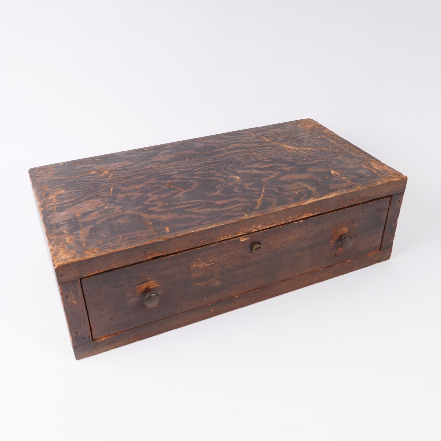 Vintage Wooden Single Drawer Cabinet