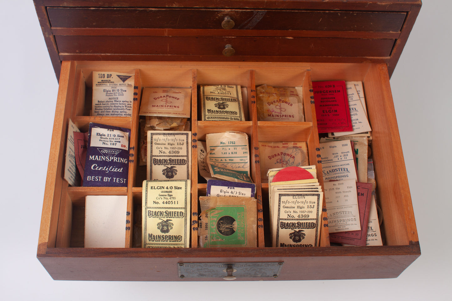 Elgin 4 Drawer Wood Factory Material Cabinet