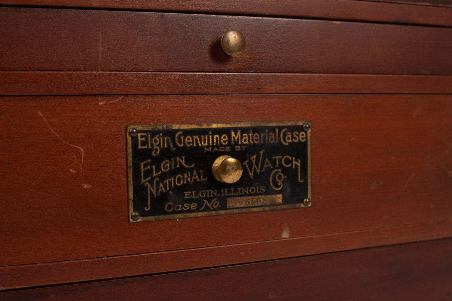 Elgin 4 Drawer Wood Factory Material Cabinet