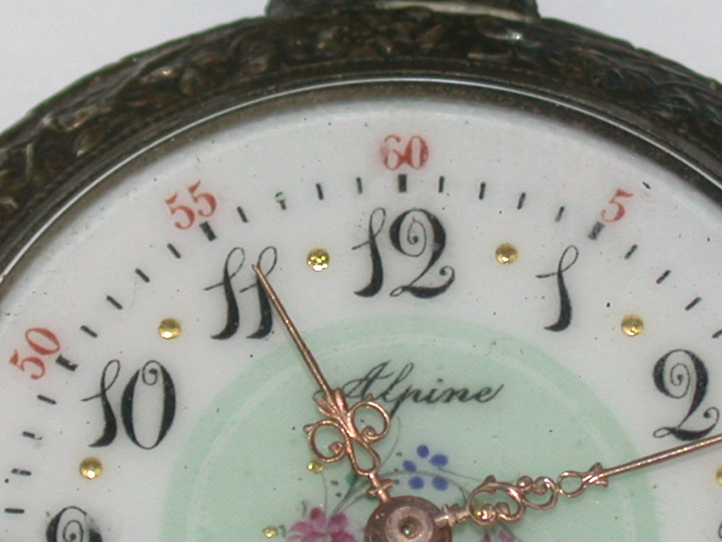 Lot 8- Three American & Swiss Silver & Metal Lapel or Ladies' Pocket Watches