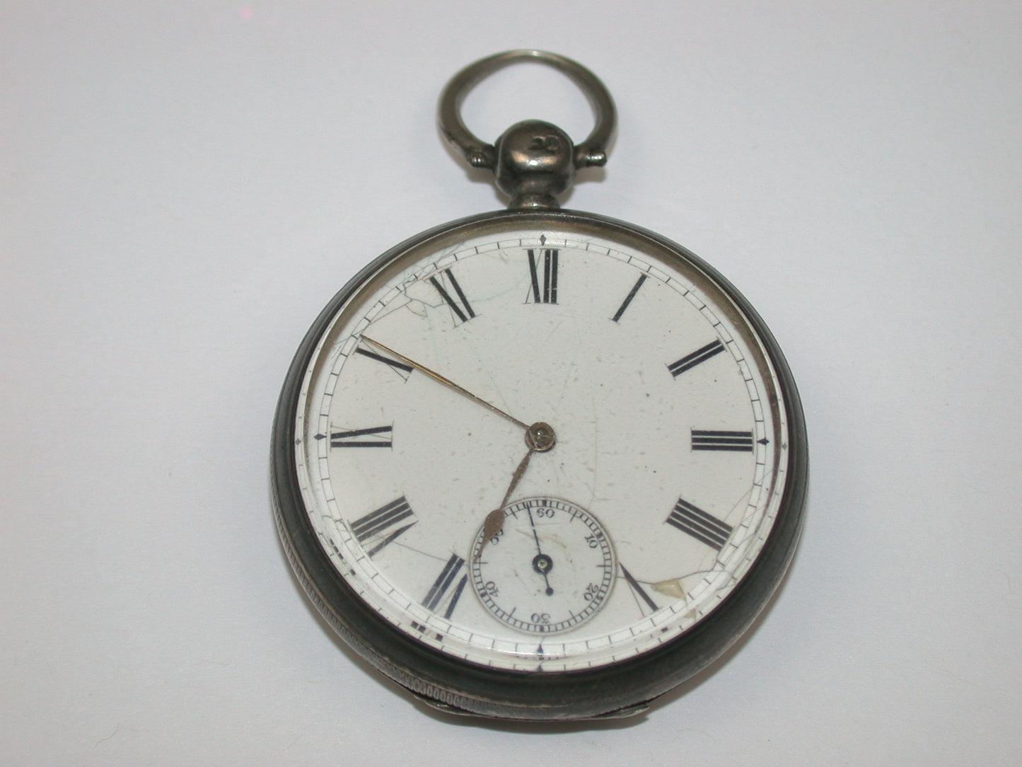 Lot 2- Waltham 8 Size Model 1873 Sterling Silver Pocket Watch