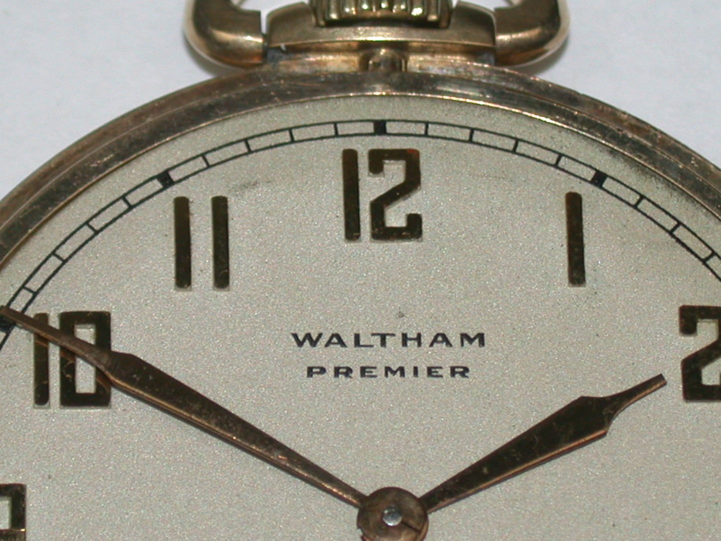 Lot 12- Waltham 10 Size “WALTHAM PREMIER” Open Face Pocket Watch