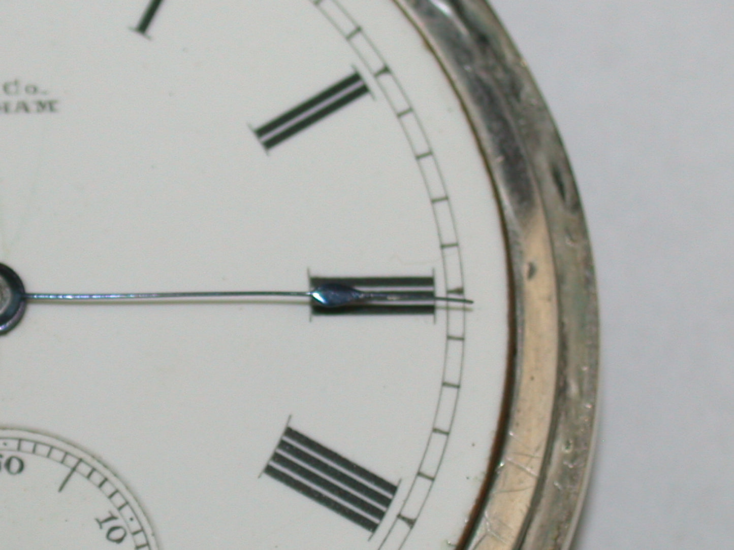 Lot 15- Waltham 14 Size Coin Silver Open Face Pocket Watch