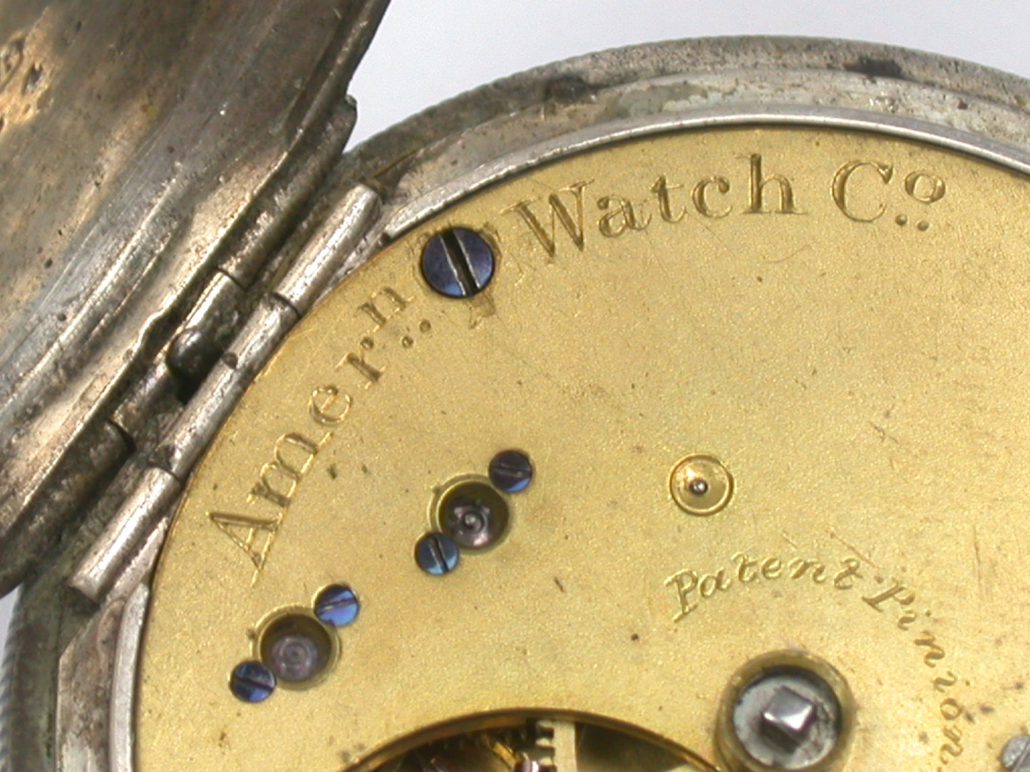 Lot 2- Waltham 8 Size Model 1873 Sterling Silver Pocket Watch