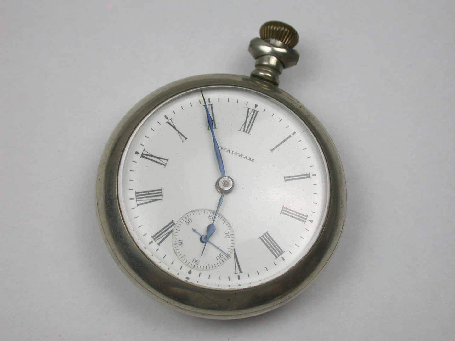 Lot 18- Waltham & Swiss 19 Ligne & 18 Size Pocket Watches