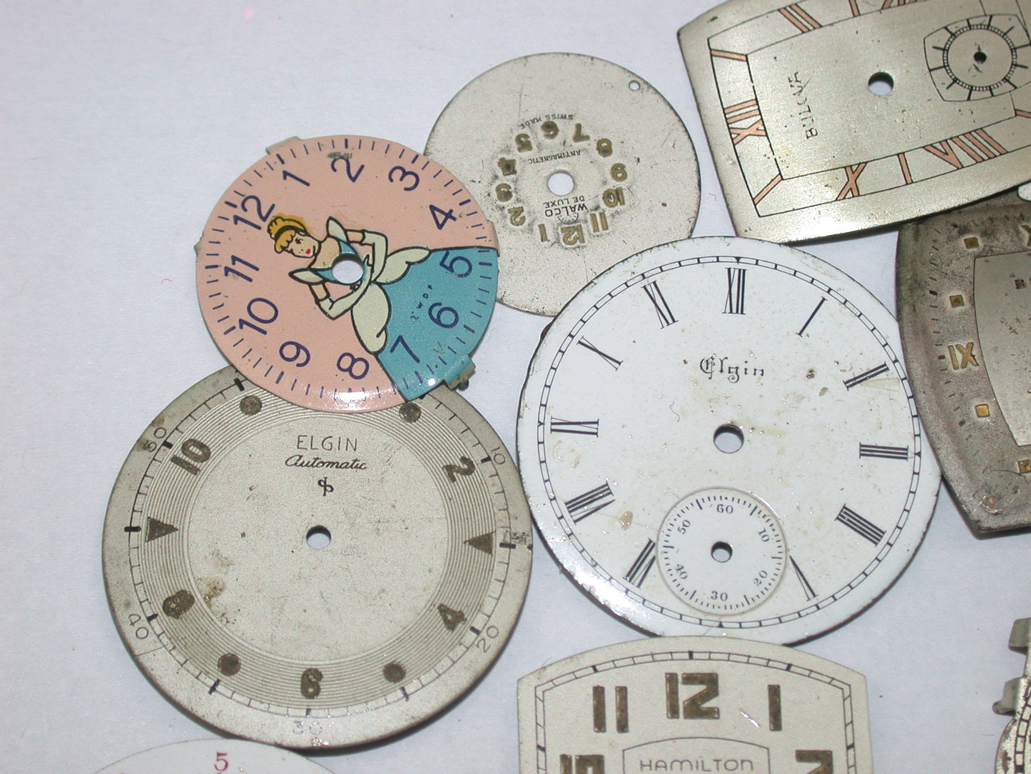 Lot 20- Large Assortment of Wristwatch Dials & Character Dials