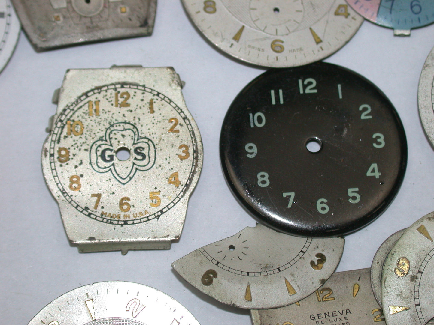 Lot 20- Large Assortment of Wristwatch Dials & Character Dials
