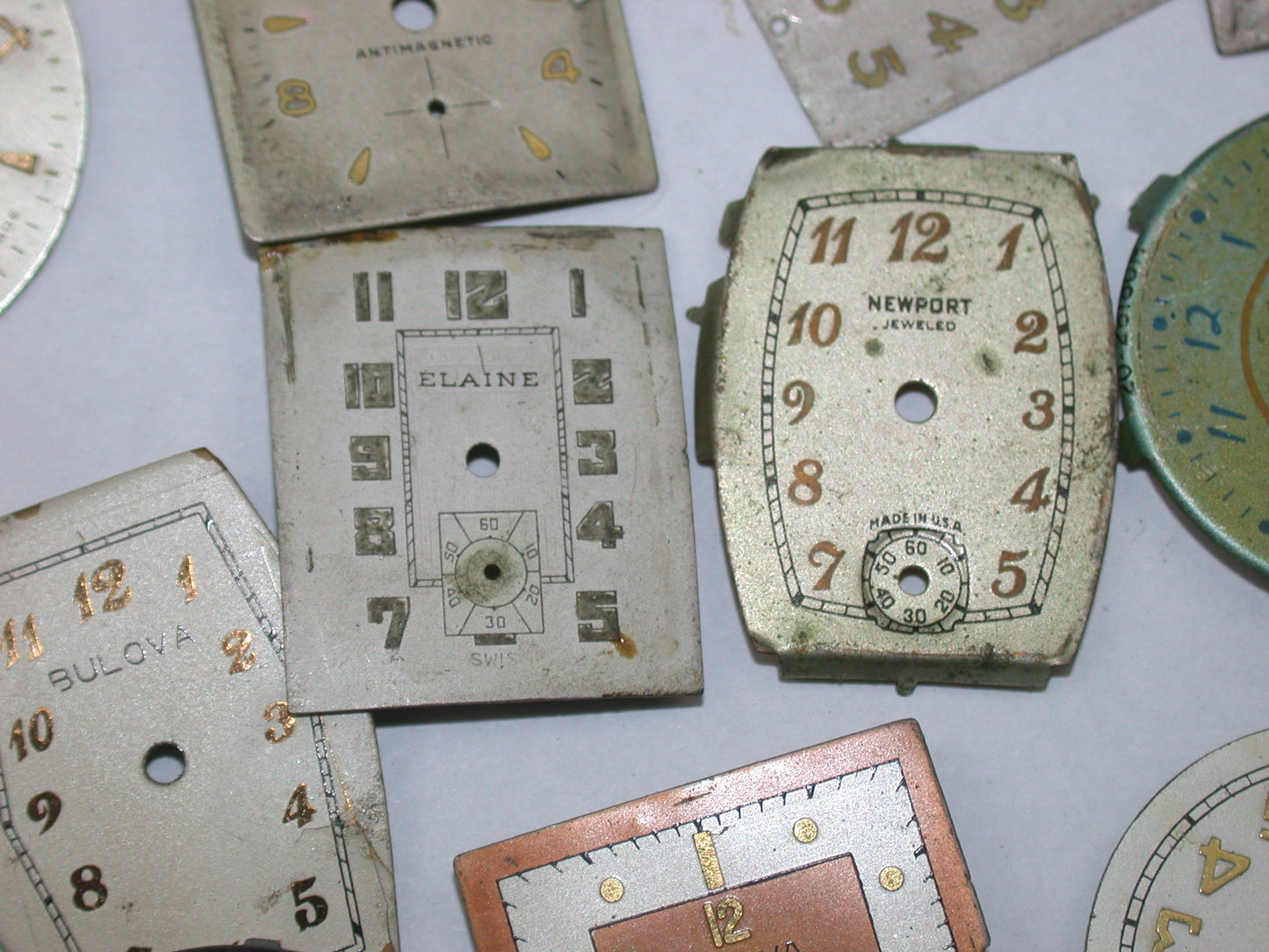 Lot 20- Large Assortment of Wristwatch Dials & Character Dials