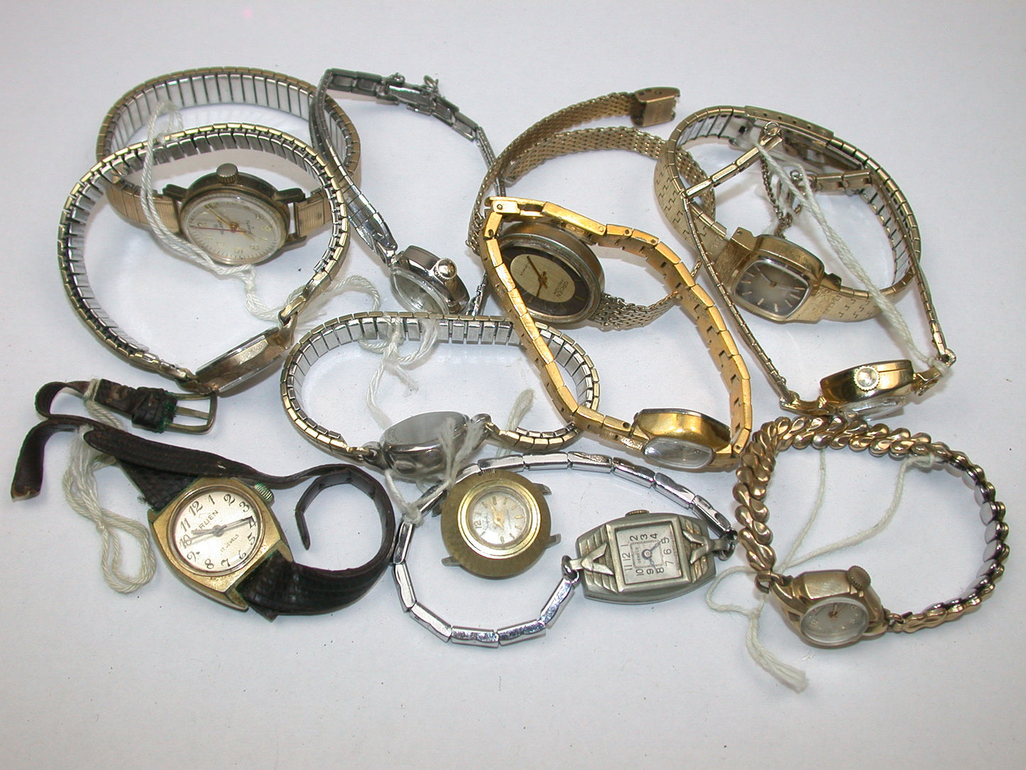 Lot 24- Assortment of 12 Vintage Mechanical Ladies' Wristwatches